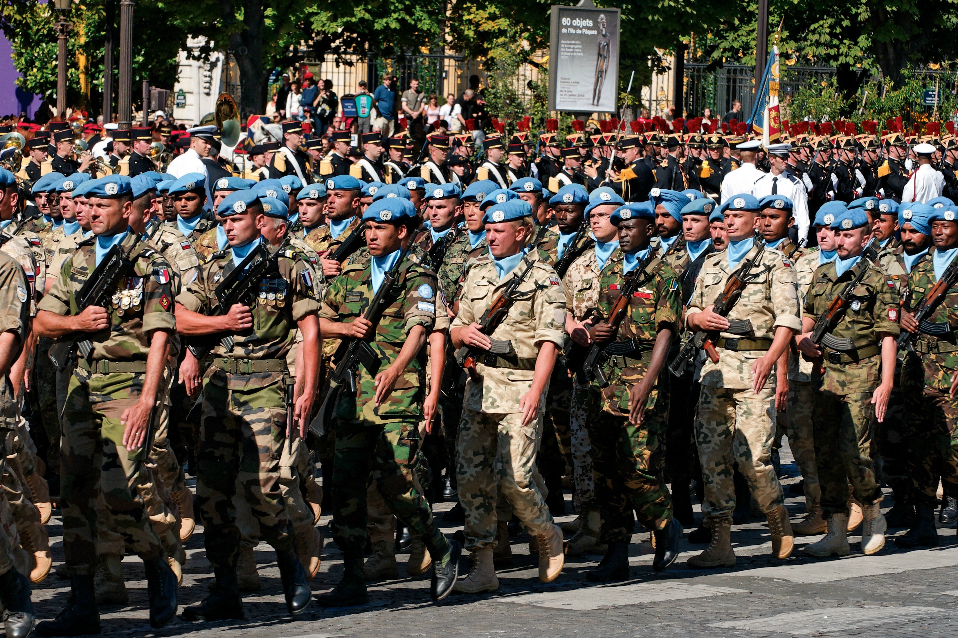 UN battalion Bastille Day 2008 n2