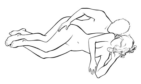 Spooning Sex Position 4