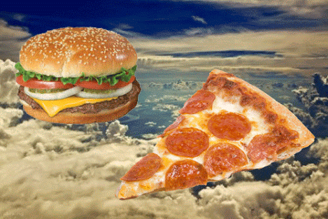 burger or pizza