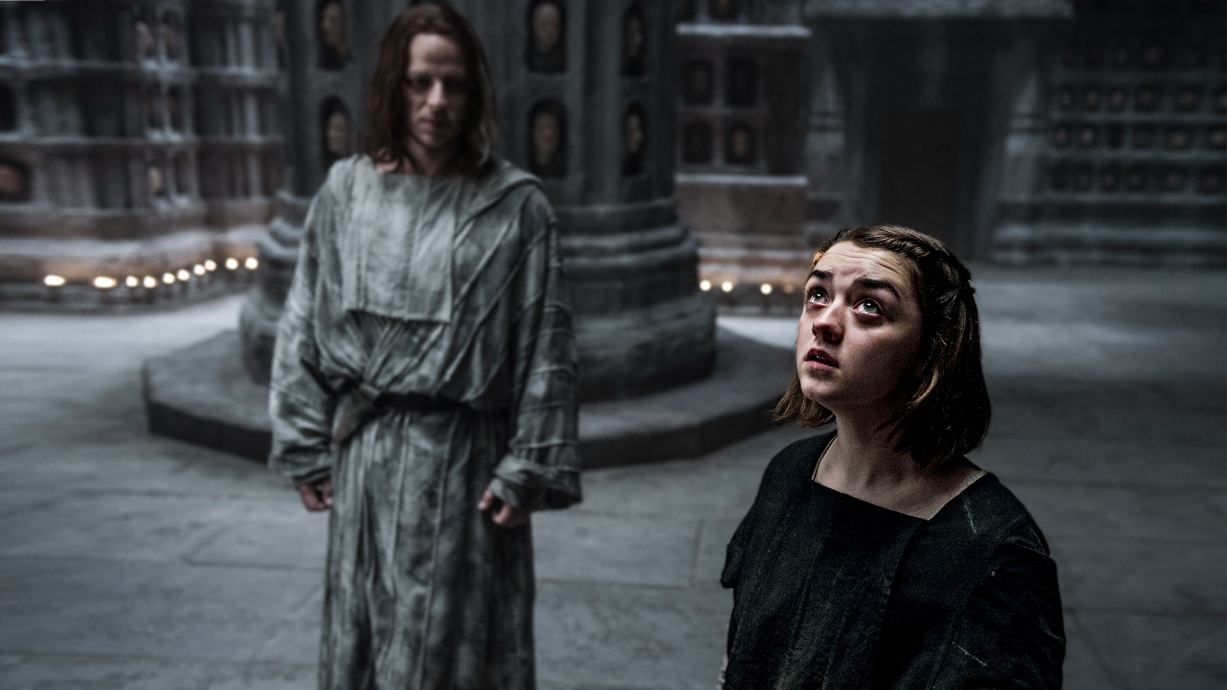 Arya and Jaqen