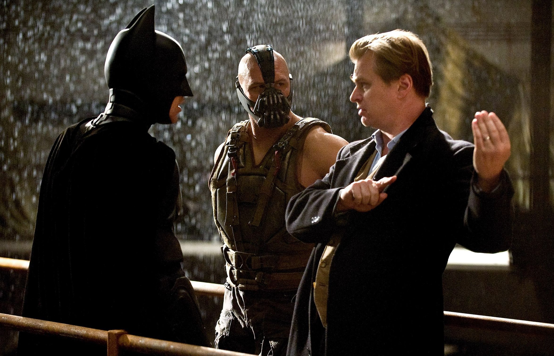 Tom Hardy and Christopher Nolan 2
