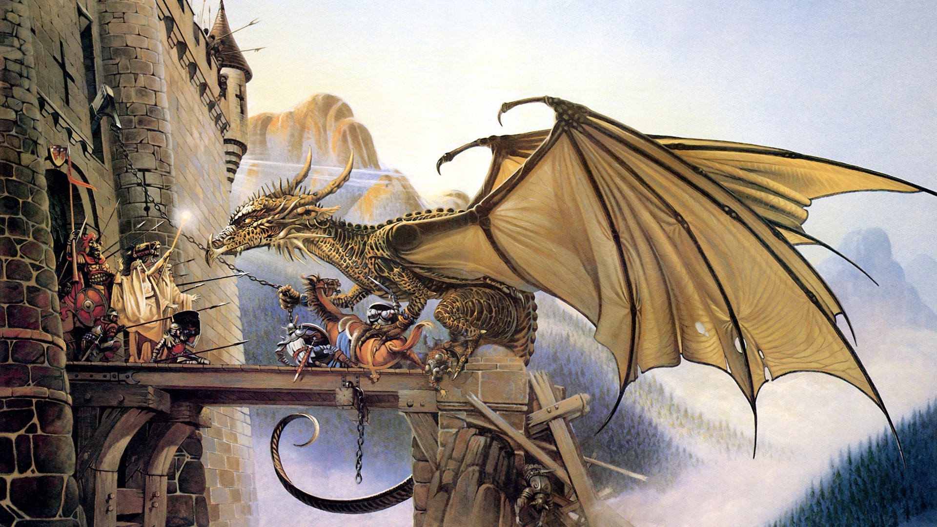 178683 Chris Achilleos dragon fantasy art