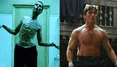 christian bale before after
