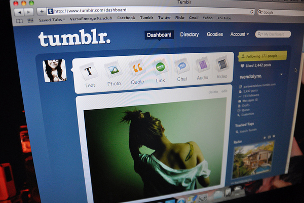 tumblr social network blog