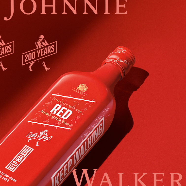 JOHNNIE WALKER ICONS RED LABEL