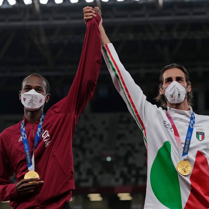 Gianmarco Tamberi Mutaz Barshim