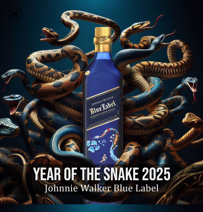 johnnie walker blue label year of the snake 2025 RoyalBatch j8K M8ZH49mC