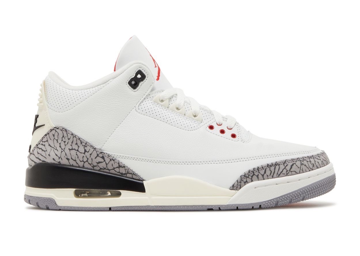 Air Jordan 3 White Cement