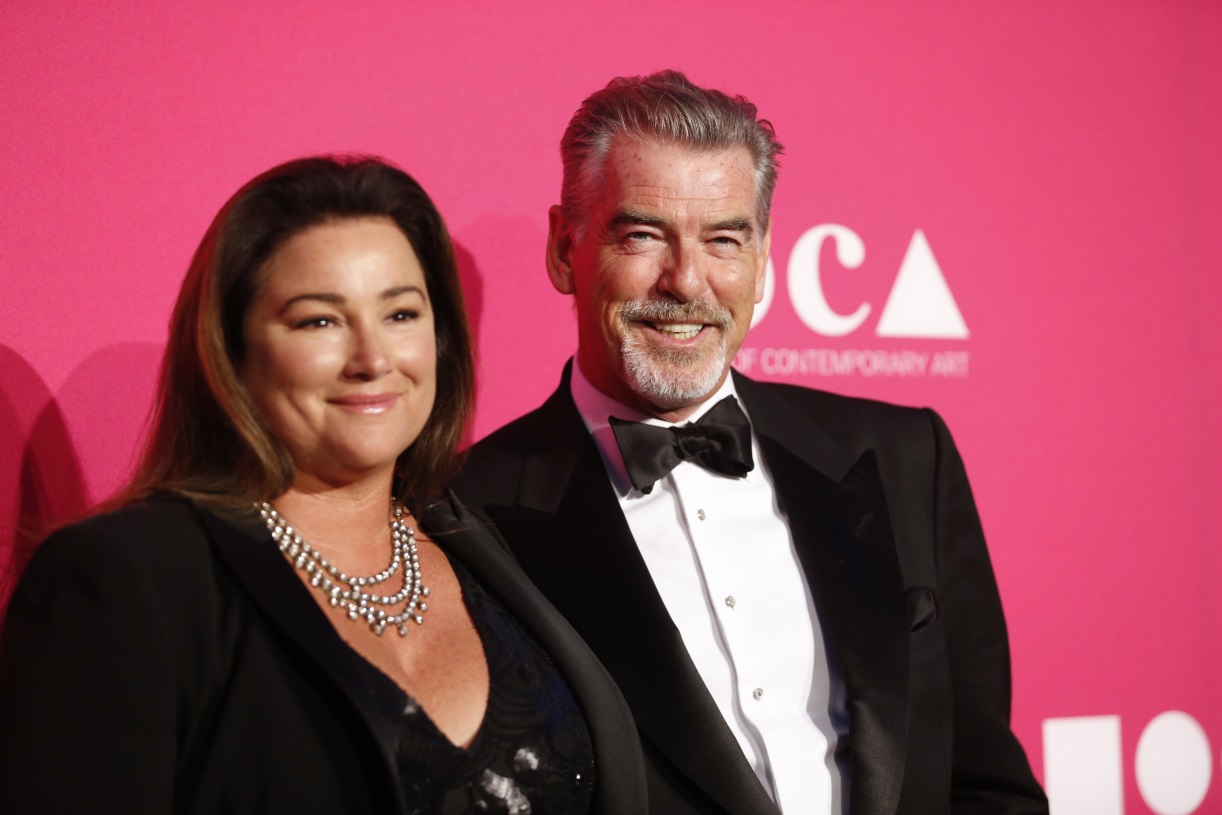 Pierce Brosnan και Keely Shaye Smith