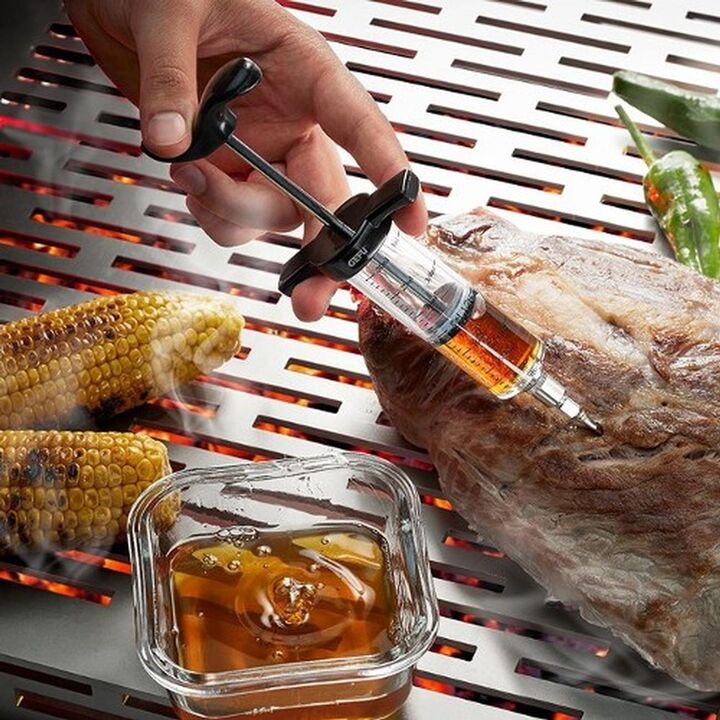 Gefu Marinade Syringe and Baster BBQ flavouring