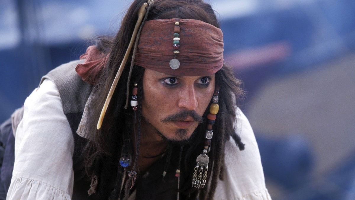 johnny depp pirates of the caribbean 2