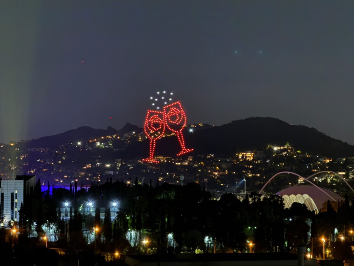 Aperol Drone Show 1