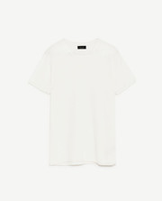 Λευκό T-Shirt ZARA