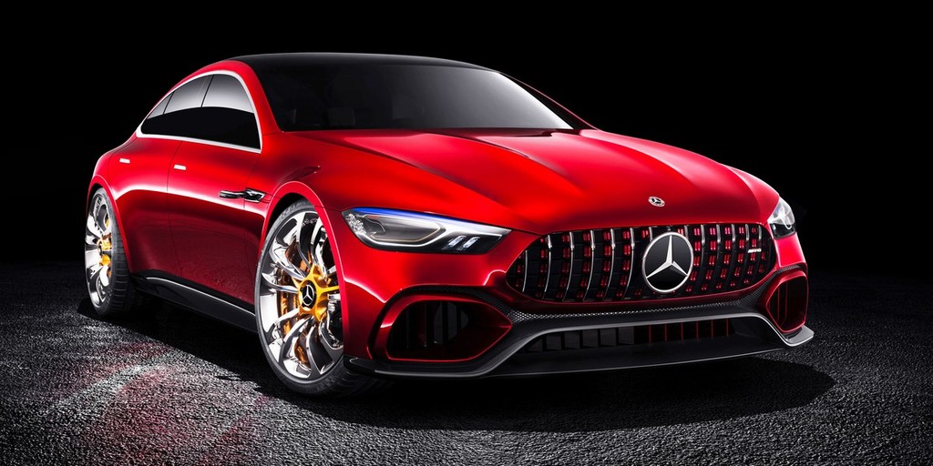 Mercedes AMG Concept GT: Βάλε κόκκινο στη νύχτα, ρίξε βενζίνη στη φωτιά, 0-100 χλμ σε λιγότερο από 3 δευτερόλεπτα