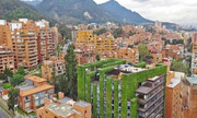 Η Μπογκοτά υπερηφανεύεται για τον μεγαλύτερο κάθετο κήπο του κόσμου