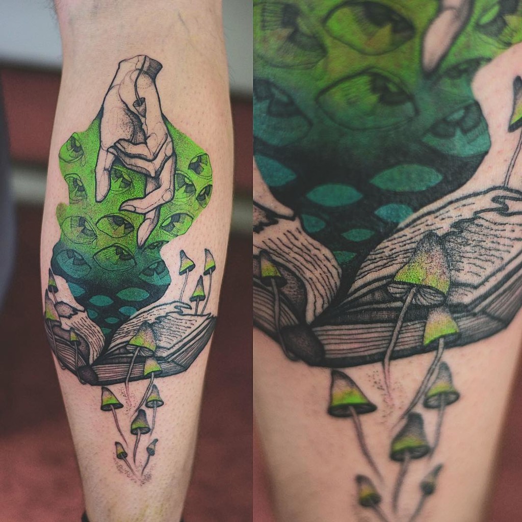 Αυτή η tattoo artist ειδικεύεται στα ψυχεδελικά χρώματα
