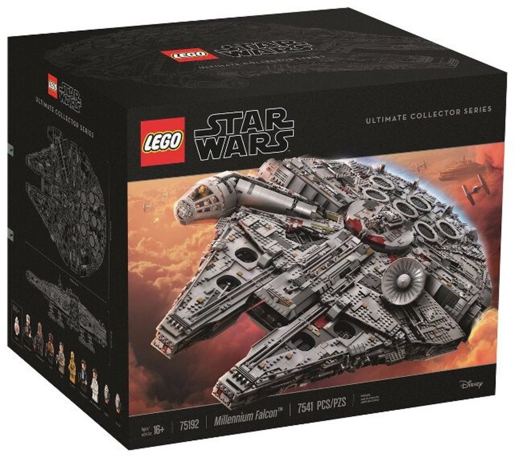 Το Millennium Falcon του Star Wars φτιαγμένο από 7500 τουβλάκια Lego