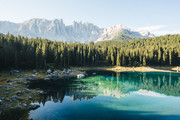 Lago Di Carezza, South Tyrol, Italy