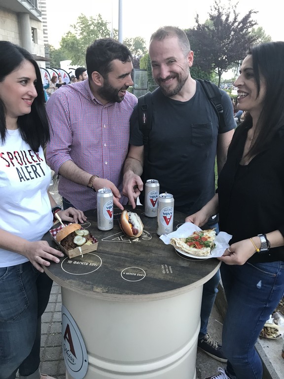 Οι food bloggers My Bliss Food, The Eaters και Funky Cook μαζί με την ΑΛΦΑ Weiss στο Thessaloniki Street Food Festival 2018