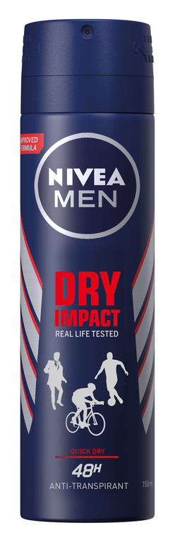 NIVEA MEN DRY IMPACT: H αγαπημένη ανδρική σειρά αποσμητικών έρχεται πιο ανανεωμένη από ποτέ