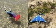 Η Ocean Sole φτιάχνει παιχνίδια από πετάμενες σαγιονάρες