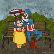Snow White And Captain America