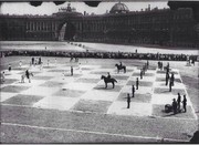 Σκάκι μεταξύ ανθρώπων στο Petersburg (πρώην Leningrad) της Ρωσίας, το 1924