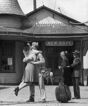 Τα ερωτικά «αντίο» στους σταθμούς του τρένου ήταν συχνό φαινόμενο την περίοδο του Β' Παγκοσμίου Πολέμου.