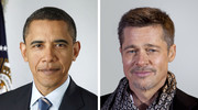 Ένατα ξαδέρφια Barack Obama και Brad Pitt