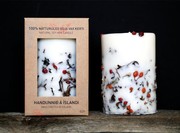 Αυτά τα κεριά από την Ισλανδία περιέχουν λάβα ηλικίας 2.000 ετών
