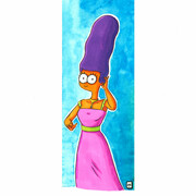 Marge Simpson x Princess Bubblegum
