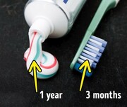 Οδοντόπαστα και οδοντόβουρτσα – 1 έτος και 3 μήνες
