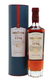 Santa Teresa 1796:
Είναι το πρώτο premium anejo ρούμι που ωριμάζει με το περίφημο σύστημα solera που εφηύραν οι Ισπανοί distillers του sherry, στην περίφημη Χερέθ ντε λα Φροντέρα στο Κάδιθ. Ξύλο και μέλι σε ένα από τα πιο περίτεχνα ρούμια του κόσμου, που πλημμυρίζουν όσφρηση και γεύση αντίστοιχα. 
