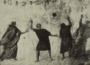 Σε πολλά μοναστήρια της Γαλλίας, οι καλόγεροι, έπαιζαν ένα άθλημα που πετούσαν ένα μπαλάκι ο ένας στον άλλο.