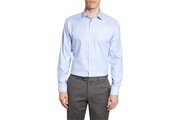 Nordstrom trim fit non-iron solid dress shirt
