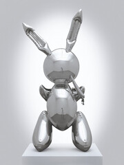 «Rabbit» του Jeff Koons - 91 εκατ. δολάρια   Δύο ημέρες μετά τη δημοπράτηση του πίνακα του Κλοντ Μονέ, άλλο ένα έργο, αυτή τη φορά, του Αμερικανού καλλιτέχνη Jeff Koons σημείωσε ρεκόρ πώλησης. Επρόκειτο για το «Rabbit», ένα γλυπτό από χυτό ατσάλι 104 εκατοστών που πουλήθηκε έναντι 91 εκατομμυρίων δολαρίων 