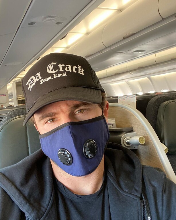 O Brody Jenner πηγαίνοντας στο Μπαλί (via Instagram)
