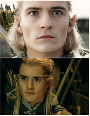 Το χρώμα των ματιών αλλάζει για τον Legolas.