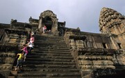 Ο Βουδιστικός ναός Angor Wat Temple, στην Καμπότζη.