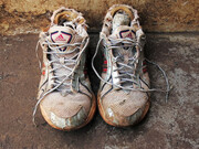 Φθαρμένα αθλητικά παπούτσια..
Τα περισσότερα παπούτσια θα πρέπει να αντικαθίσταται κάθε 480-640 χιλιόμετρα, λέει ο δρ Jason Karp, φυσιολόγος άσκησης και συγγραφέας του βιβλίου Running for Women. Για κάποιον που τρέχει τακτικά κάθε εβδομάδα, αυτό που είναι περίπου κάθε τρεις μήνες. Όταν τα παπούτσια φθαρούν, χάνουν την ικανότητά τους να απορροφούν τους κραδασμούς σε κάθε βήμα, με αποτέλεσμα μεγαλύτερη πίεση να μεταδίδεται στους μυς, τα οστά και τους τένοντες, αυξάνοντας κίνδυνο για τραυματισμούς. Αν δεν τρέχετε τακτικά, τότε πρέπει να αλλάζετε τα αθλητικά σας παπούτσια περίπου κάθε έξι μήνες.