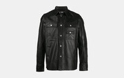 AllSaints Milo Leather Biker Jacket
