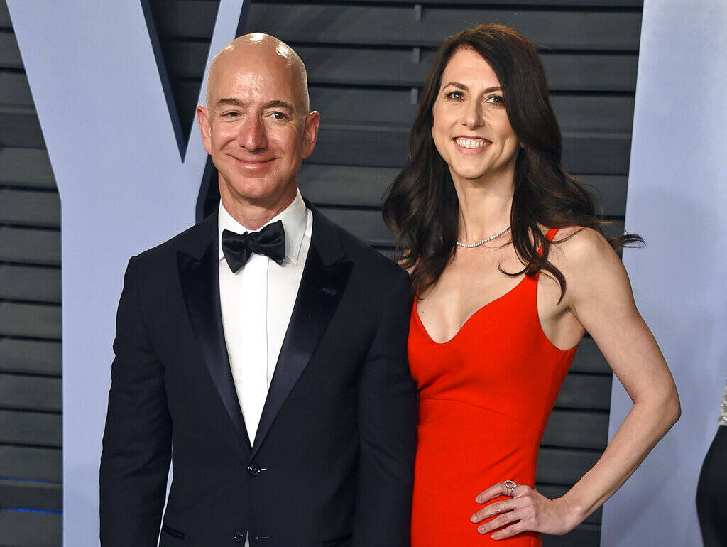  Jeff Bezos και MacKenzie Scott
38 δις δολάρια