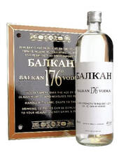 Balkan 88% abv ή 176 Proof Vodka....Αυτή η τριπλής απόσταξης Vodka είναι τόσο ισχυρή ώστε να διαθέτει 13 προειδοποιήσεις για την υγεία στην φιάλη. Γίνεται σε μικρές ποσότητες για την επίτευξη πολύ ψηλής ποιότητας. Συνιστάται ιδιαίτερα να την πίνετε μόνο σε cocktail, αν προσπαθήσετε να την πιείτε σκέτη πιθανώς να καταλήξετε στο νοσοκομείο.

