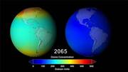 Από την δεκαετία του 1980 είχε παρατηρηθεί μια παράλληλη, σημαντική απομείωση του στρατοσφαιρικού όζοντος, που επιτρέπει σε επιβλαβείς υπεριώδεις ακτίνες να φτάσουν στην επιφάνεια της Γης. 