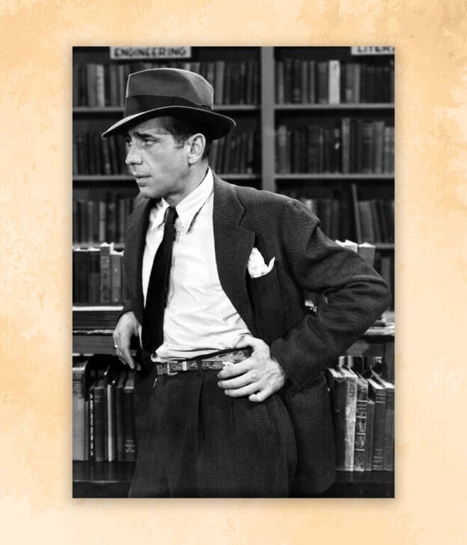 Philip Marlowe, from ‘The Big Sleep’ and others