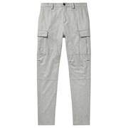 Officine Générale Jay Garment-Dyed Lyocell-Blend Twill Drawstring Cargo Trousers