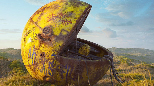 Μπορεί ο PacMan να μεταμορφωθεί σε post apocalyptic έργο τέχνης;
