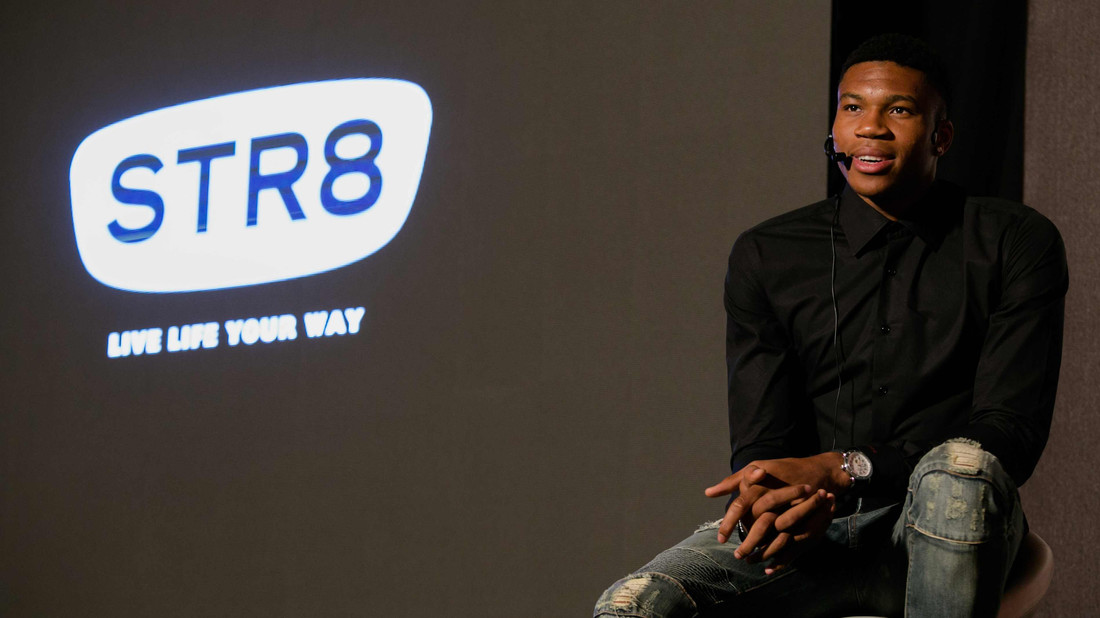 Γιάννης Αντετοκούνμπο και STR8