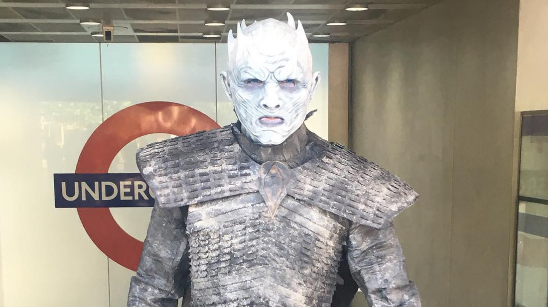 Oρδές White Walkers έφεραν τον Χειμώνα στο μετρό του Λονδίνου