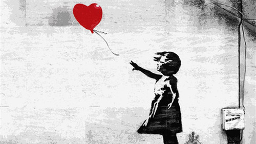 Το κορίτσι με το μπαλόνι του Banksy είναι και με τη βούλα κλασικό έργο τέχνης